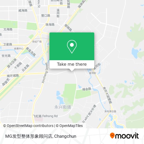 MG发型整体形象顾问店 map