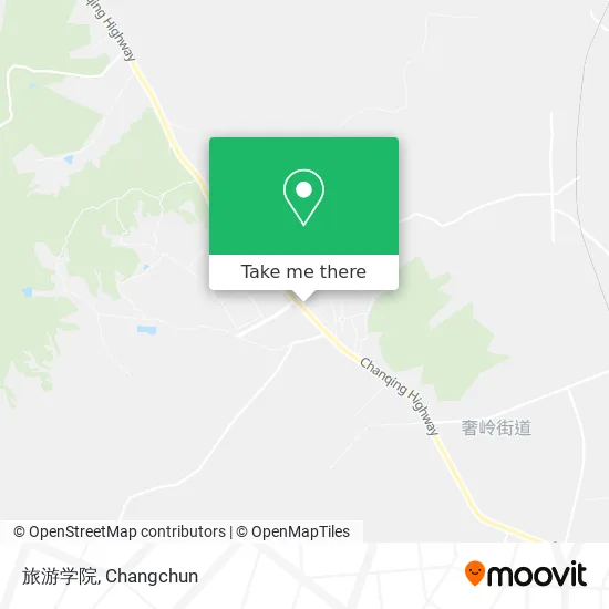 旅游学院 map