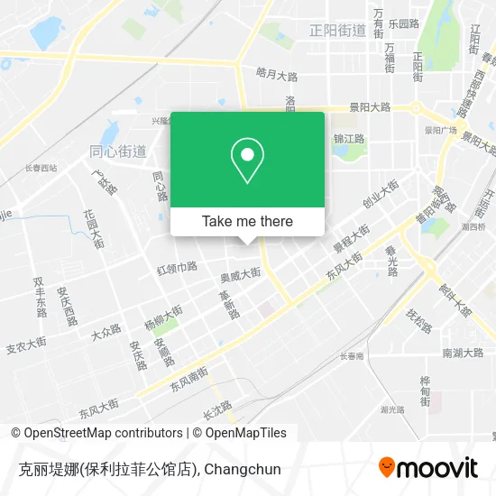 克丽堤娜(保利拉菲公馆店) map
