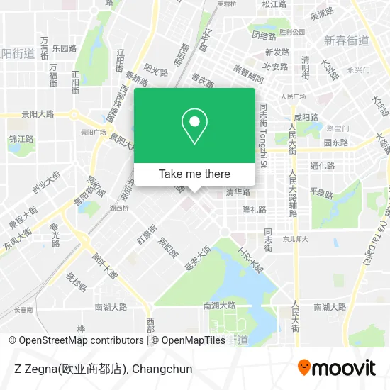 Z Zegna(欧亚商都店) map