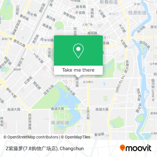 Z紫藤萝(7.8购物广场店) map