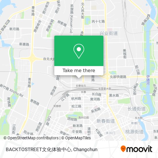 BACKTOSTREET文化体验中心 map