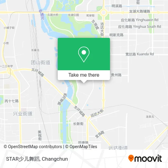 STAR少儿舞蹈 map