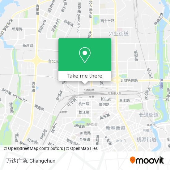 万达广场 map