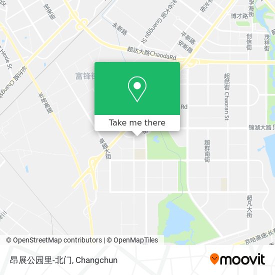 昂展公园里-北门 map