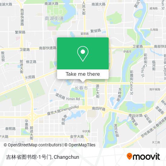 吉林省图书馆-1号门 map