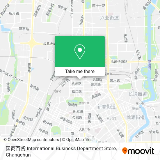 国商百货 International Business Department Store map