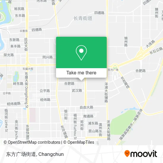 东方广场街道 map