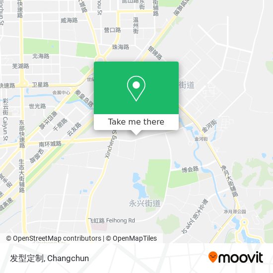 发型定制 map