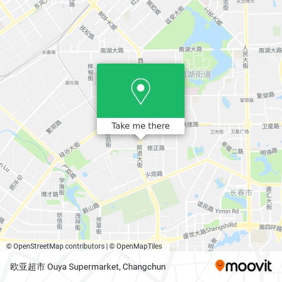 欧亚超市 Ouya Supermarket map