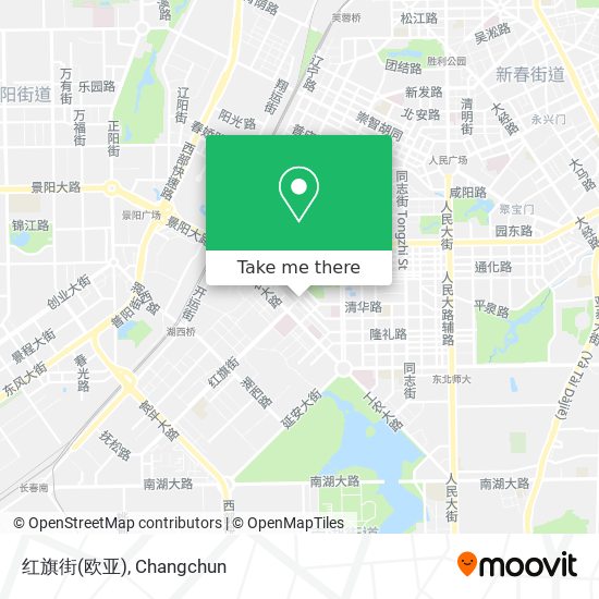 红旗街(欧亚) map