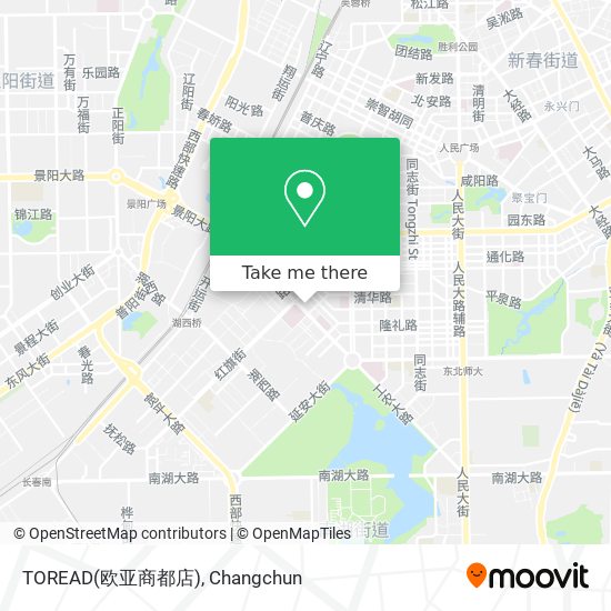 TOREAD(欧亚商都店) map