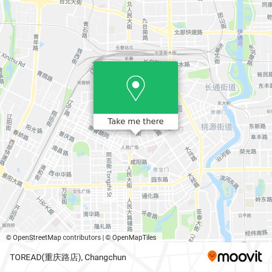 TOREAD(重庆路店) map