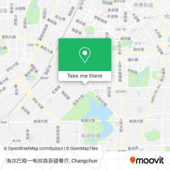 海尔巴格一甸丝路新疆餐厅 map