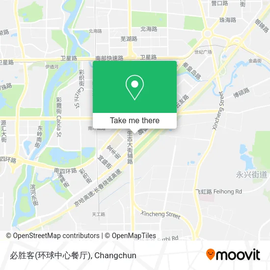 必胜客(环球中心餐厅) map