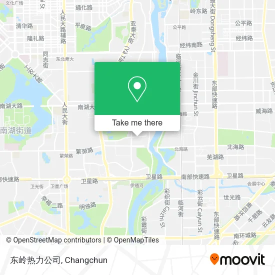 东岭热力公司 map