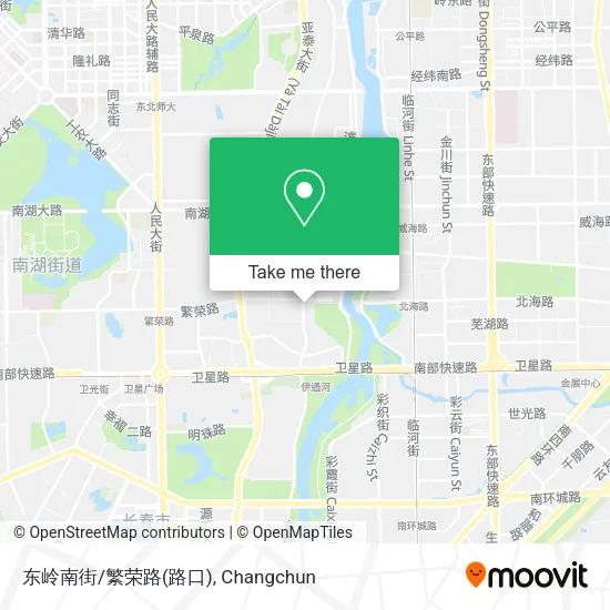 东岭南街/繁荣路(路口) map