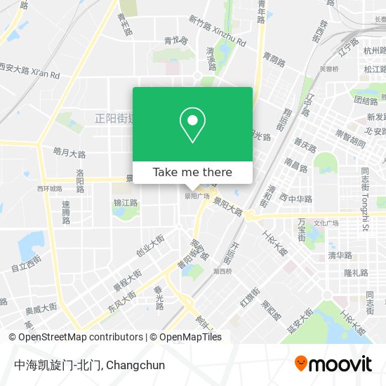 中海凯旋门-北门 map