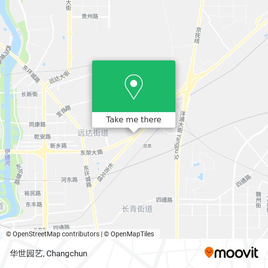 华世园艺 map