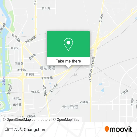 华世园艺 map