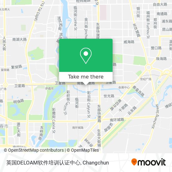 英国DELOAM软件培训认证中心 map