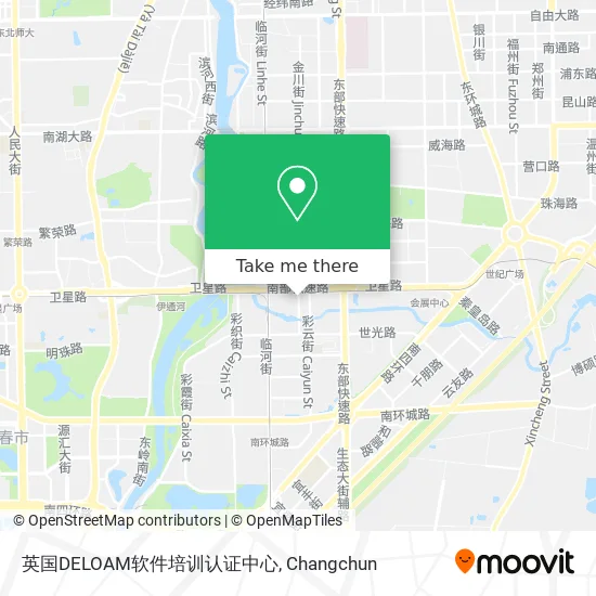 英国DELOAM软件培训认证中心 map