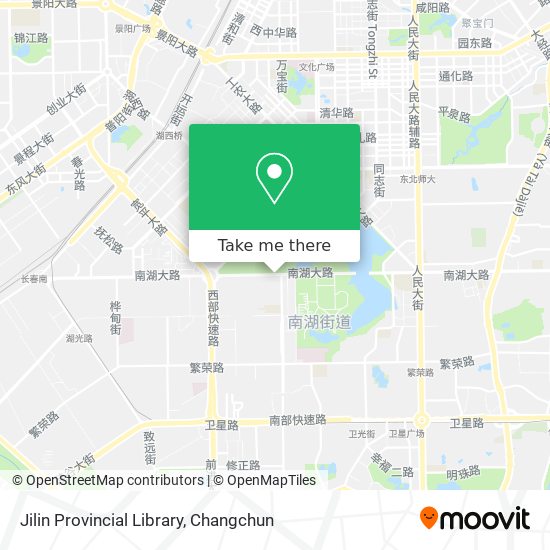 Jilin Provincial Library map