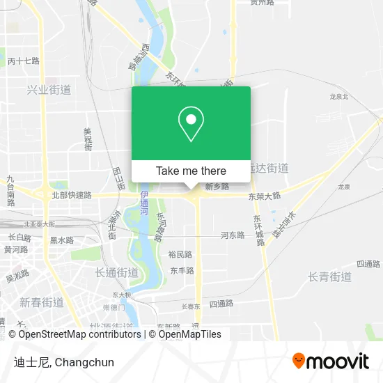 迪士尼 map