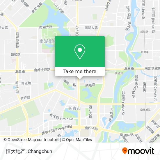 恒大地产 map