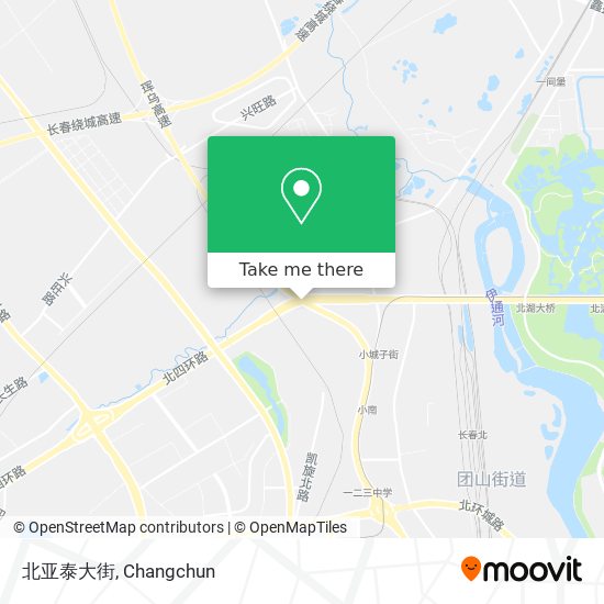 北亚泰大街 map