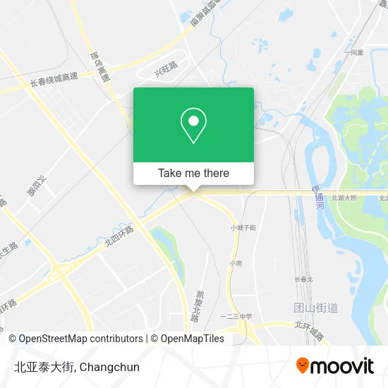 北亚泰大街 map