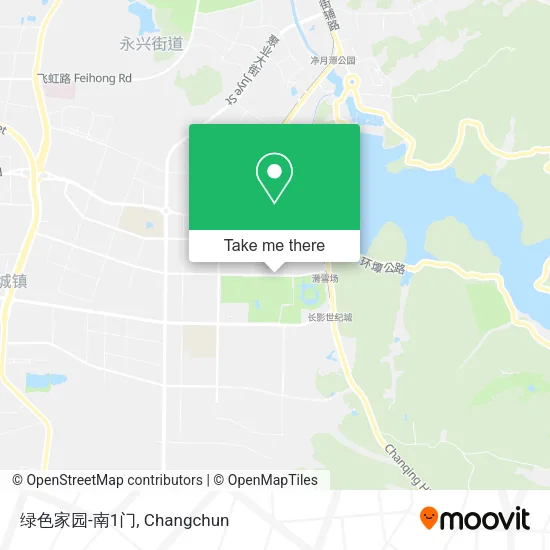 绿色家园-南1门 map