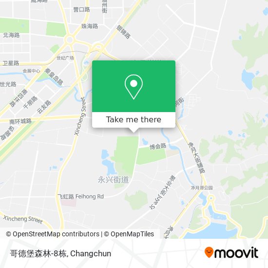 哥德堡森林-8栋 map
