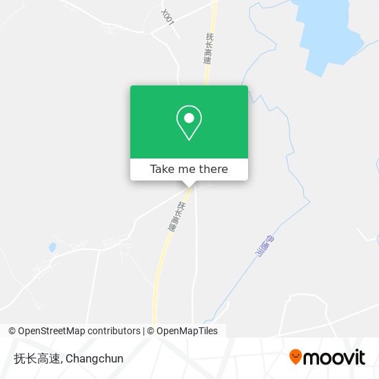抚长高速 map