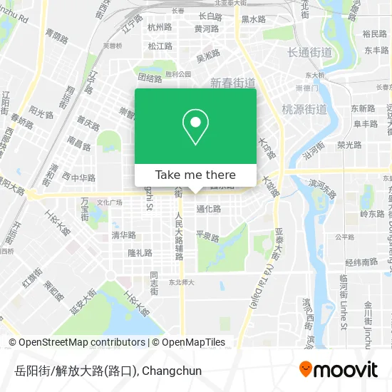 岳阳街/解放大路(路口) map