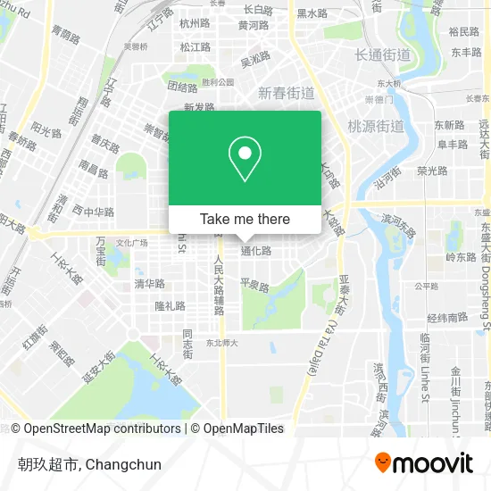 朝玖超市 map
