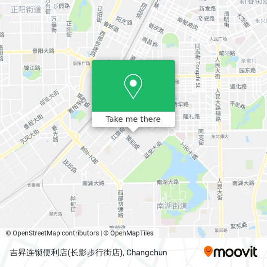 吉昇连锁便利店(长影步行街店) map