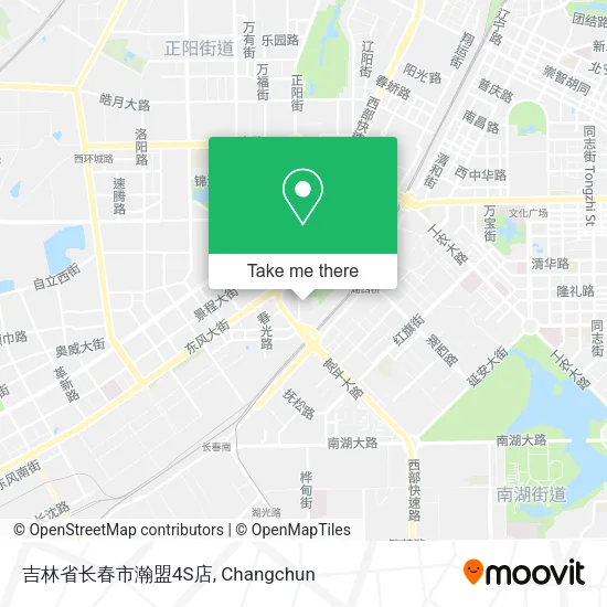 吉林省长春市瀚盟4S店 map