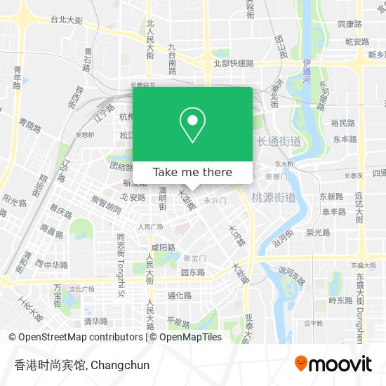 香港时尚宾馆 map
