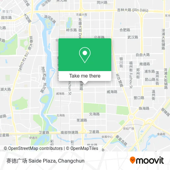 赛德广场 Saide Plaza map