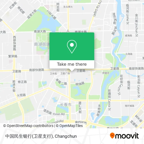 中国民生银行(卫星支行) map