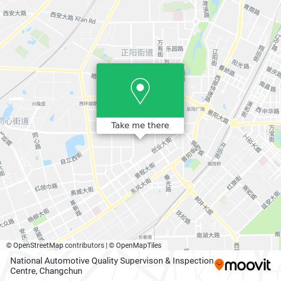 National Automotive Quality Supervison & Inspection Centre map