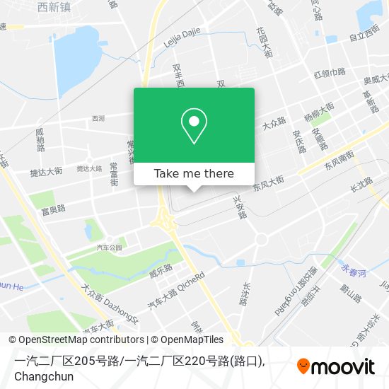一汽二厂区205号路/一汽二厂区220号路(路口) map