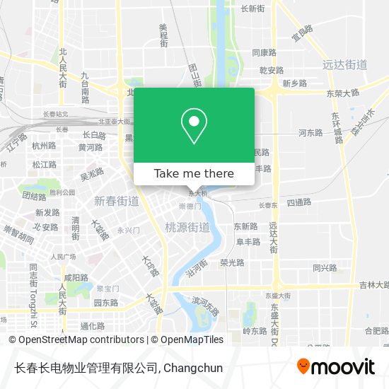 长春长电物业管理有限公司 map