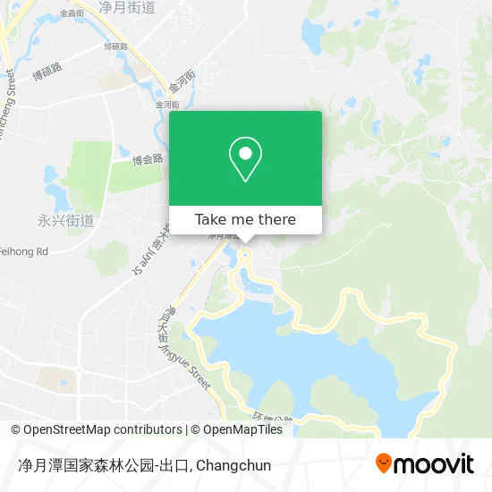 净月潭国家森林公园-出口 map