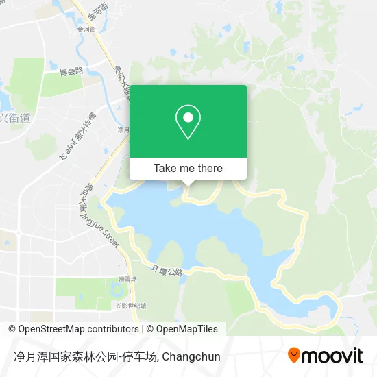净月潭国家森林公园-停车场 map