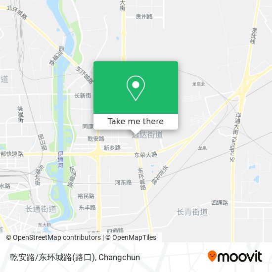 乾安路/东环城路(路口) map