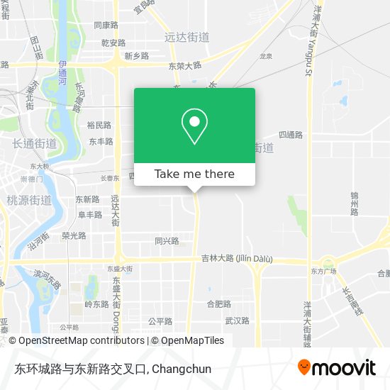 东环城路与东新路交叉口 map