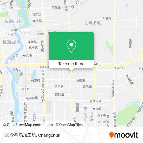 欣欣香肠加工坊 map