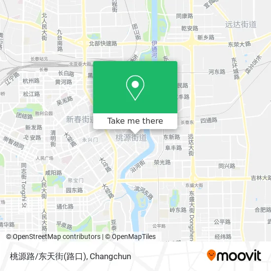 桃源路/东天街(路口) map